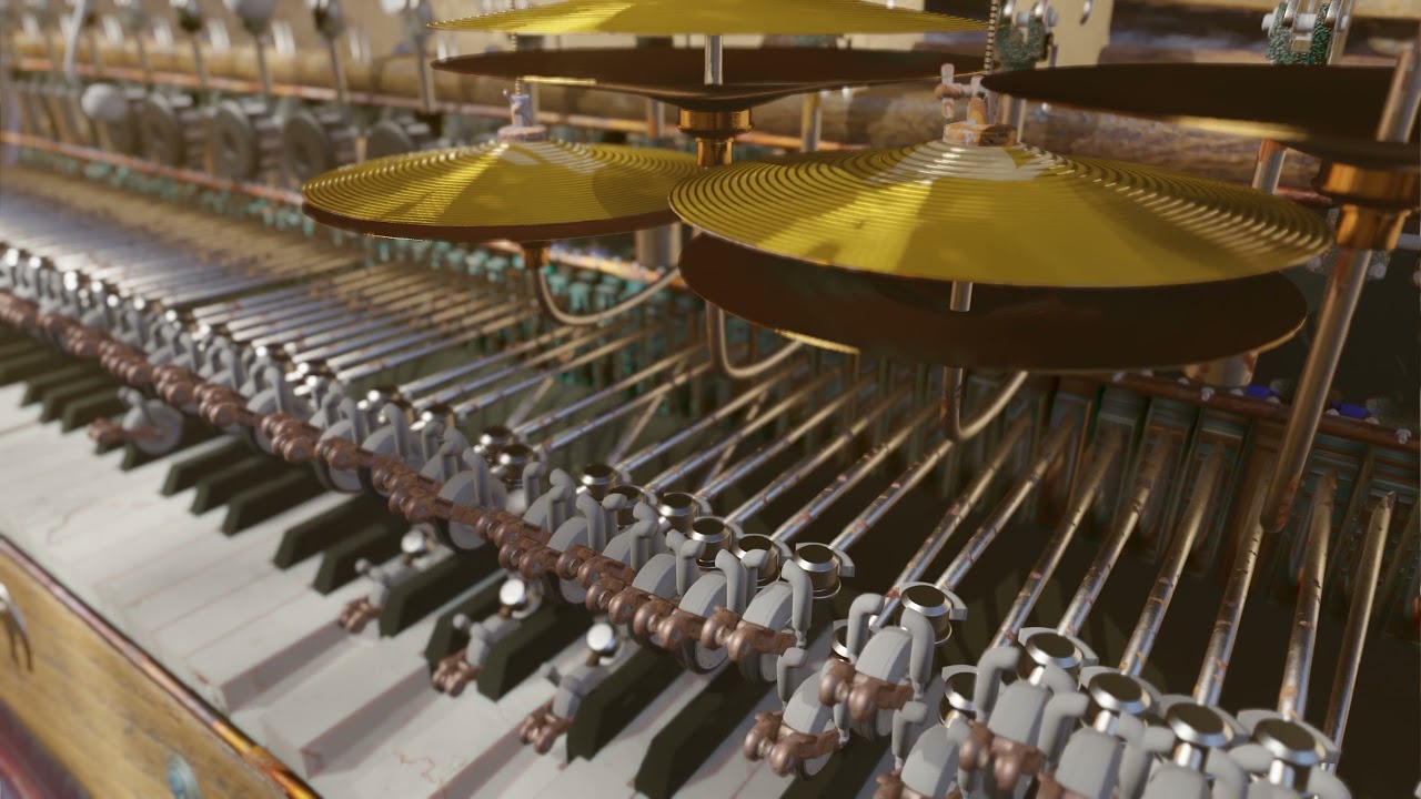 Nutcracker Overture 4K [Aniclassics] [Classical piano music Animusic style 3D animation] Tchaikovsky