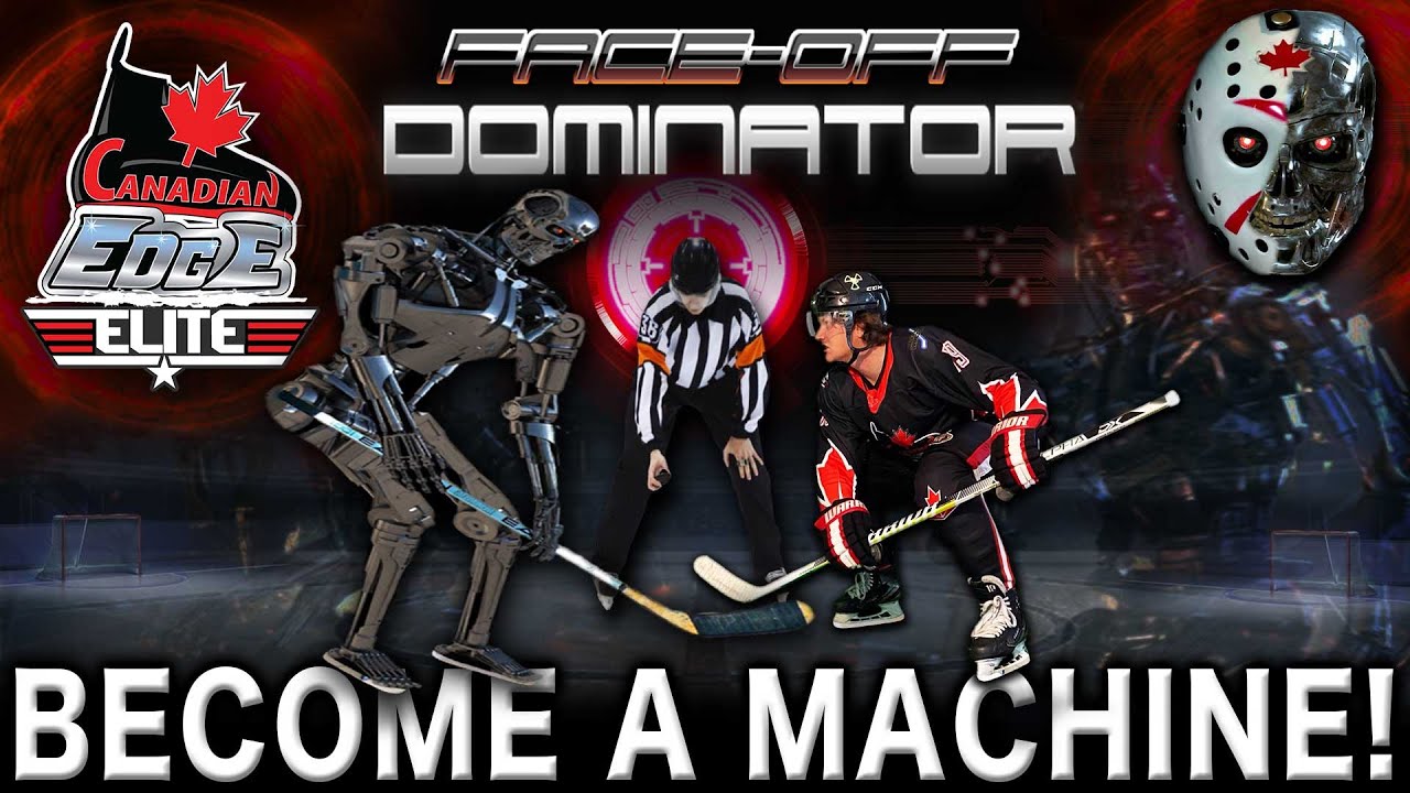 HOW TO TAKE FACE-OFFS LIKE NHL PLAYERS!!! - CANADIAN EDGE FACE-OFF DOMINATOR TRAINING PROGRAM