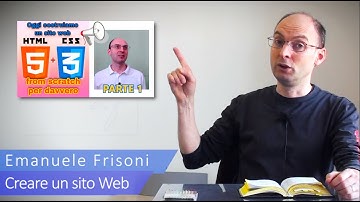 Come creare un sito web da zero • Concetti di base