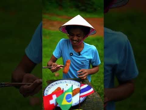 Global bites trio  Brazil Switzerland Thailand