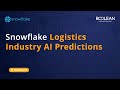 Webinar: Logistics Industry AI Predictions Accelerators