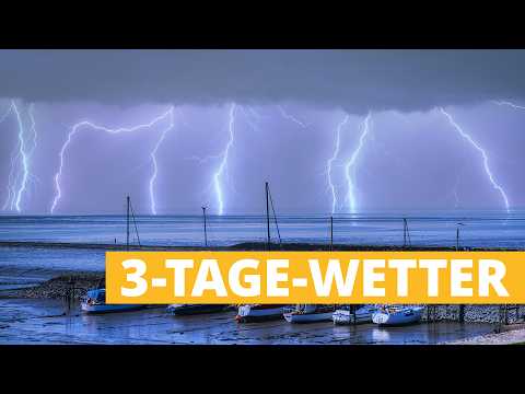 3-Tage-Wetter: Schwülheiß! Gewitterhöhepunkt voraus