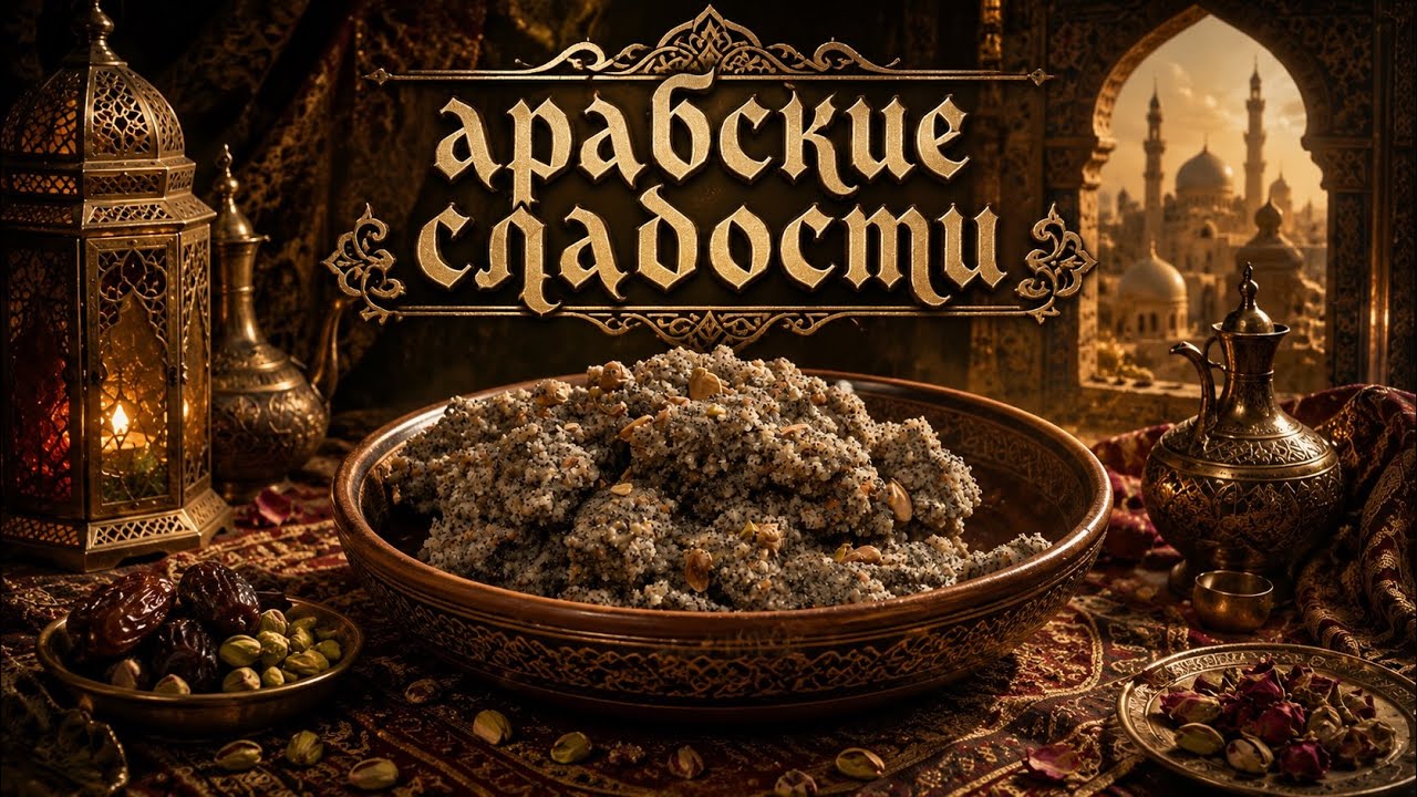 Готовим арабские сладости 10 века по старинным рецептам. Самые простые конфеты!