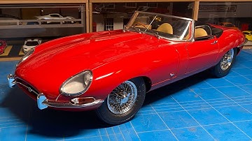 Building a 1 to 8th Scale Agora Models Jaguar E Type Part: 2
