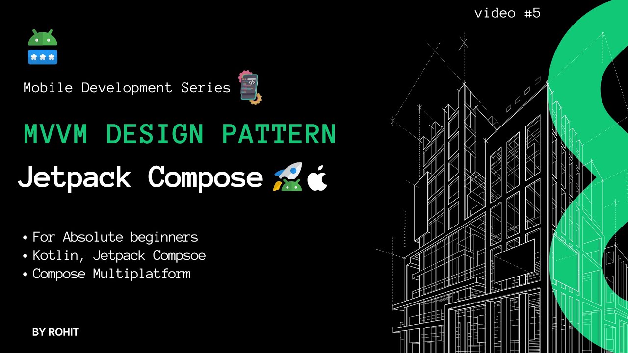 MVVM Design Pattern || Android, CMP || Beginners [HINDI] - YouTube