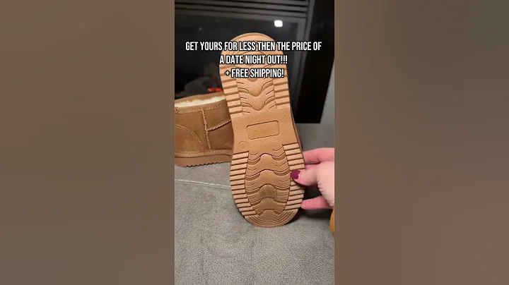 Stay Cozy This Winter with Luxurious Suede Snow Boots! #christmasgift