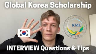 KGSP Interview Questions and Tips! #kgsp #gks #studyinkorea
