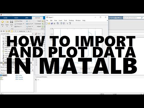 16. How to Import and Plot Data From Excel to Matlab