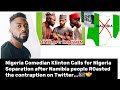 Comedian Klinton Calls For Nigeria Sep Ration After Namibia R0asted The Contraption On Twitter