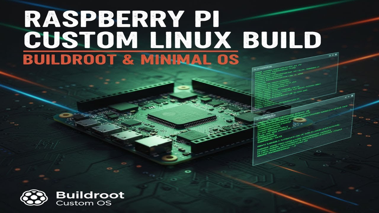 Building a Custom Linux OS for Raspberry Pi with Buildroot - YouTube