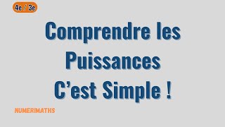Comprendre Les Puissances Facilement Erreurs Exemples