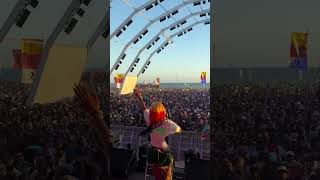 Kmat And Uncool Mc At The Afro Nation Stage In Portugal.