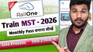 RailOne App Se Monthly Ticket Kaise Book Kare | Railway Monthly Pass Booking | Rail One Train MST screenshot 5