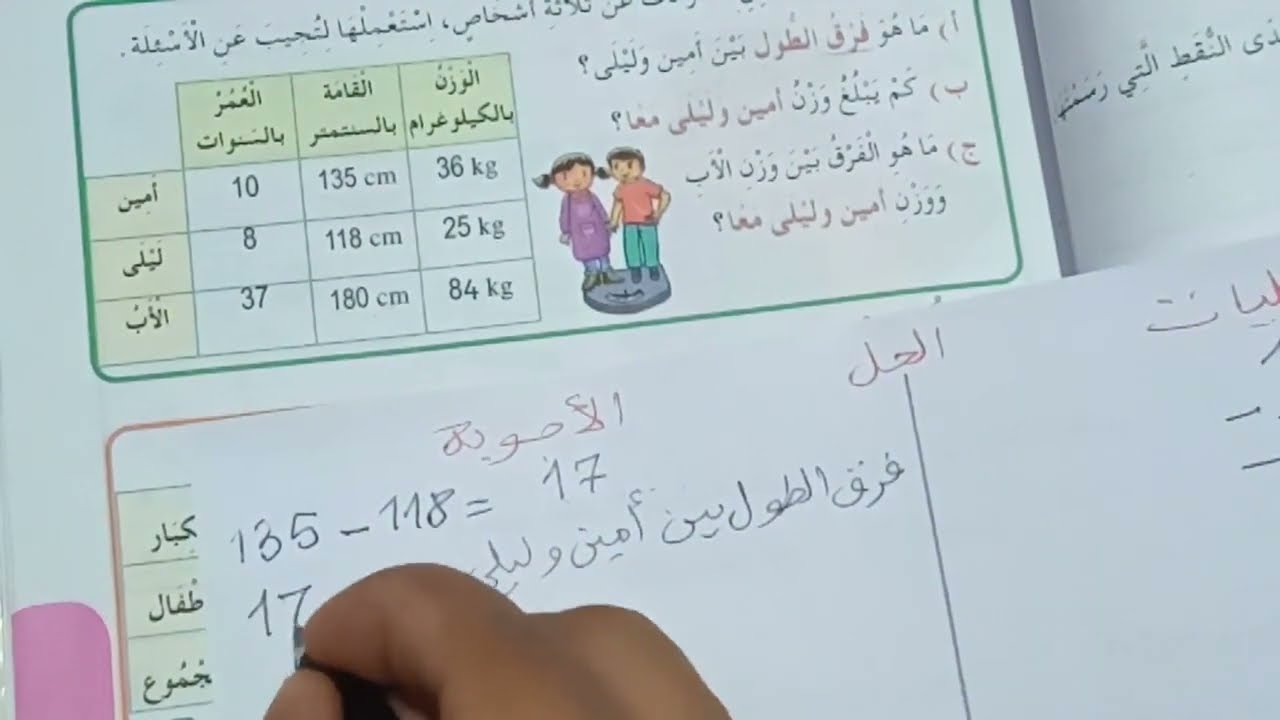 مشكلات (2 ) صفحة 89 كتاب الرياضيات للسنة الثالثة