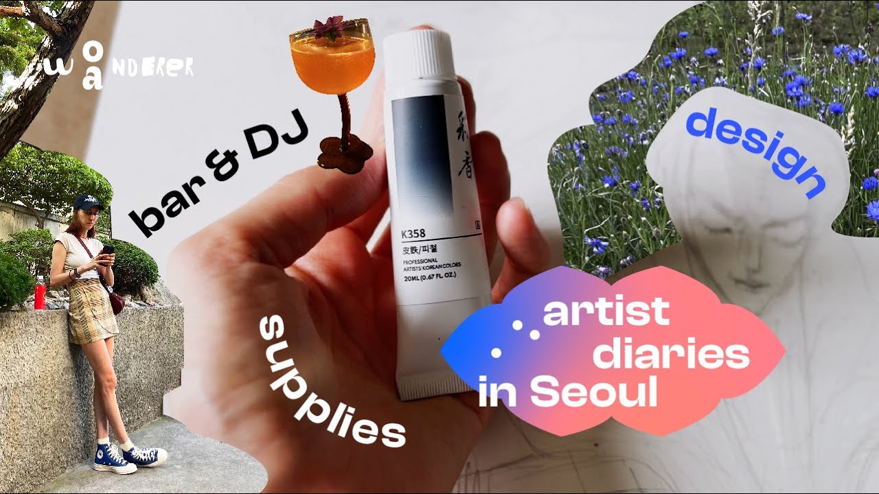 This is what it looks like when Designer loves Seoul ✺ Ep.7, Artist lifestyle vlog