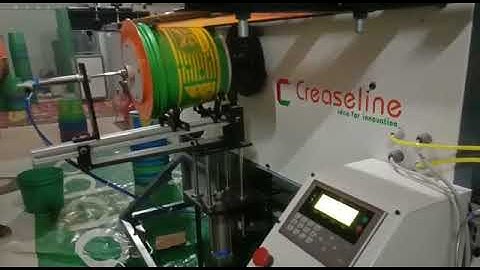 Round Model Bucket Screen Printing Machine