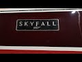 LNER Class 91 (91107 007 Skyfall) arriving into St Neots on Engineering Works Weekend