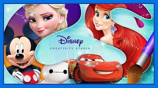 Disney Creativity Sudios 2- Cinderella, Palace Pets & Disney Princess - Coloring Book App screenshot 5