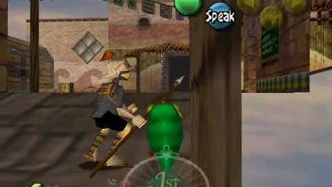 Zelda MM Glitches helping guide: Glitch 1 ( guard shove as a deku)