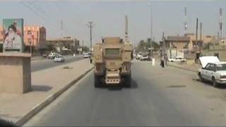 On Convoy Through Nasiriyah Iraq 1