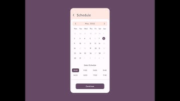 Daily UI Challenge 038: Calendar