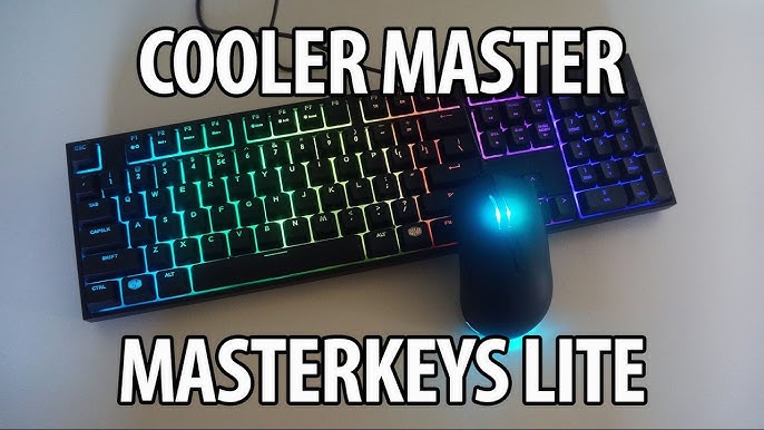 MasterKeys Pro L RGB - Clear Edition, un clavier qu'il est tout transparent  chez Cooler Master