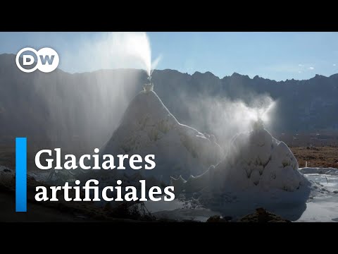 Estupas de hielo contra la sequía