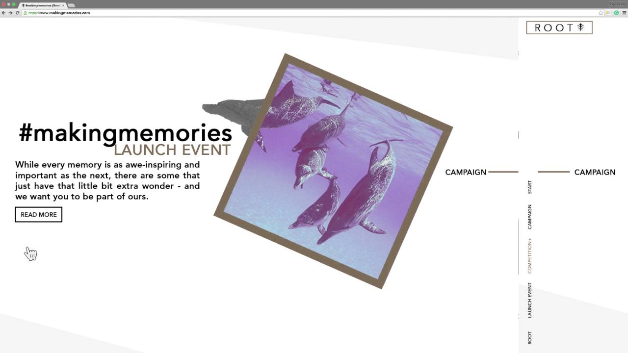Root Rum Microsite Concept Walkthrough YouTube