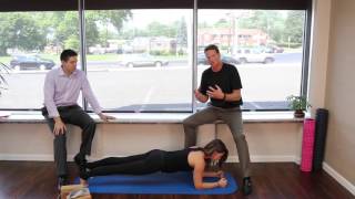 Elbow Plank Pose For Low Back Strengthening