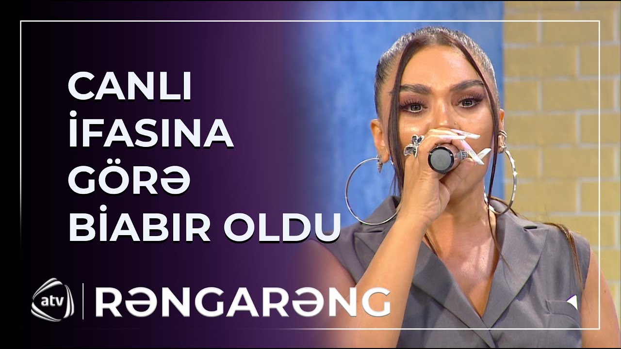 Xaric oxuyan Canan canlı efirdə BİABIR OLDU / Rəngarəng