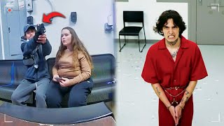 Walmart Shoplifting Turns Dangerous When Suspect Pulls a Gun on Cop | Bodycam