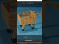 Creating a Realistic Shopping Cart#shorts #tutorial #blender #3d #modeling #shopping #shopping_cart