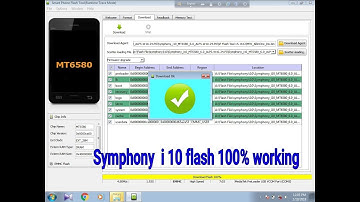 How to flash symphony i10 by sp flash tools ! symphony i10 flash tools ! symphony any mobile flash s