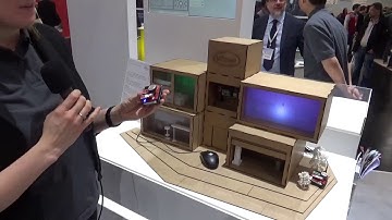 Infineon walks through their smart home demonstration at Embedded World