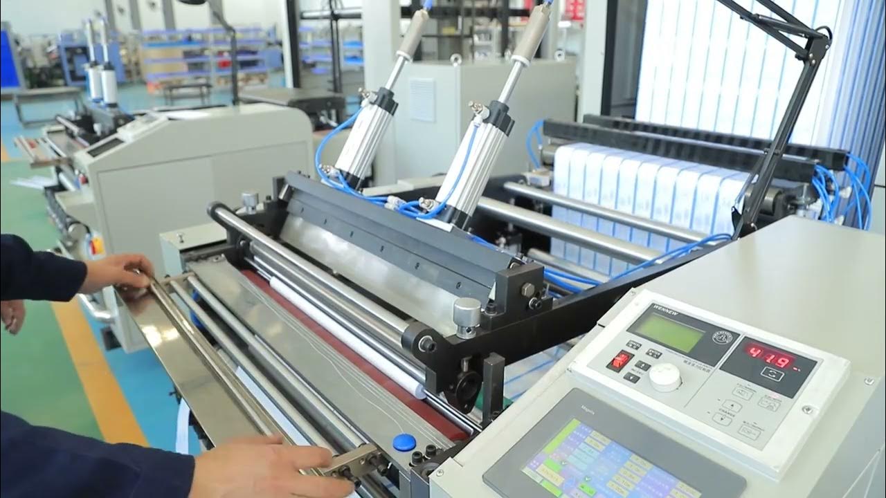 650mm monochrome thermal paper printing and slitting machine YouTube