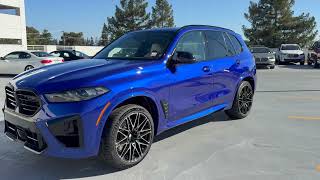Introducing the 2026 X5 M Competition in individual San Marino Blue | 4K Bmw San Marino Blue