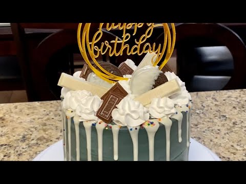 Pastel cumpleaños para hombre./Birthday cake for boys - YouTube