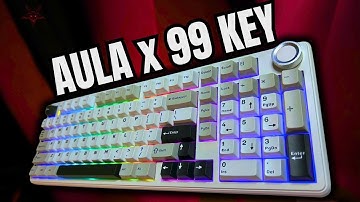 AULA F99 Pro | 99 key Wireless Mechanical keyboard with Leobog Stararrow switches
