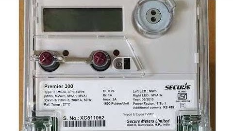 full detail secure meter