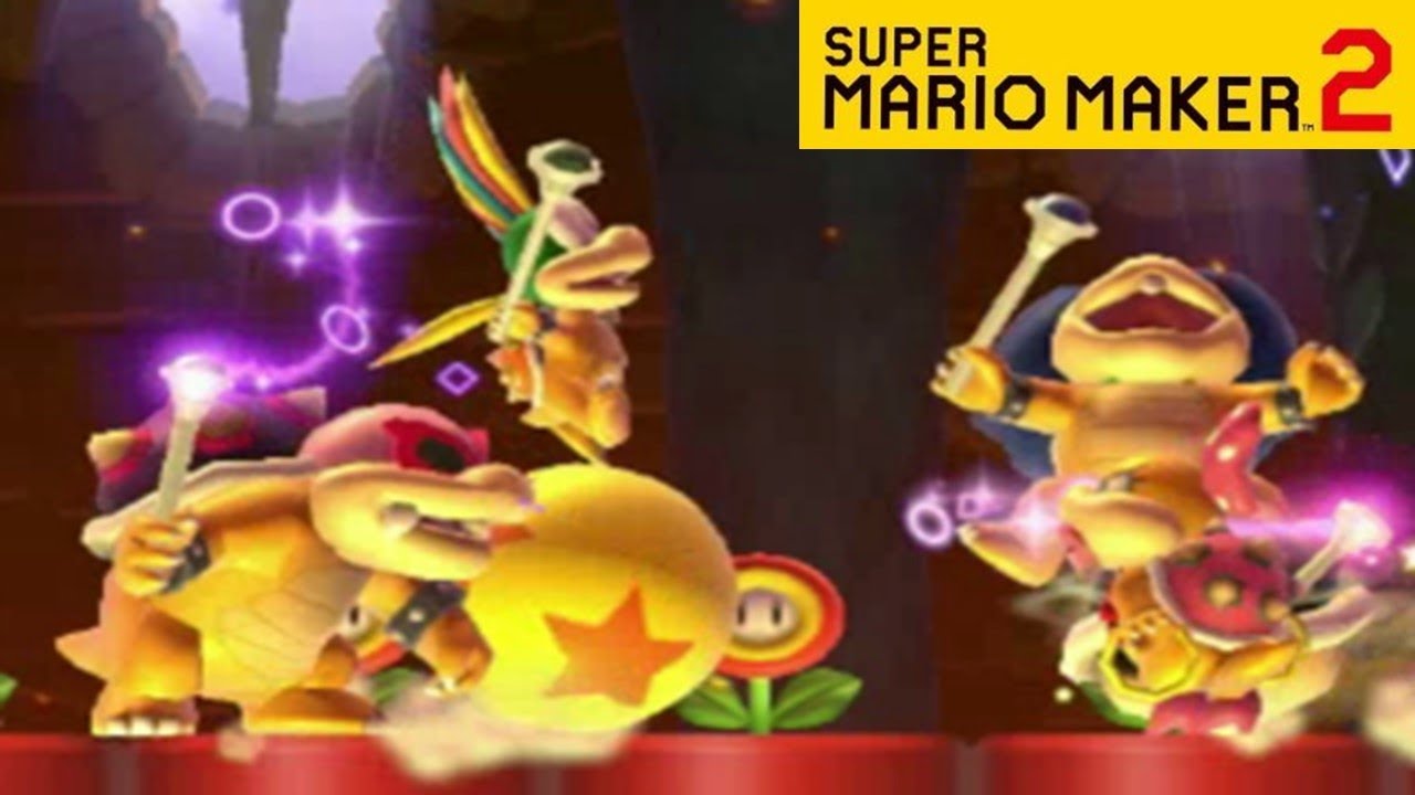 SUPER MARIO MAKER 2 - KOOPALINGS BOSS RUSH & BATTLE STAGES [Nintendo Switch]