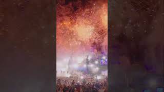 Tiësto closing the MainStage on the first day of Tomorrowland 2023.