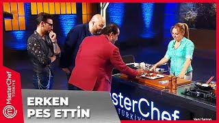 Elendi Sandı Stüdyoyu Terk Etti - MasterChef 1. Bölüm