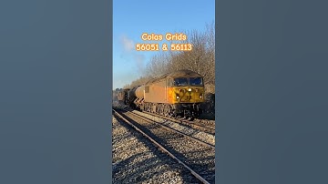 Colas Grids 56051 & 56113 Working the North Wales Coast RHTT #arthurgrowler #rhtt #colas