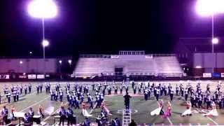 Har-Ber High School Band Grand Champion Finals Performance at 2010 War Eagle Classic - 10-16-10