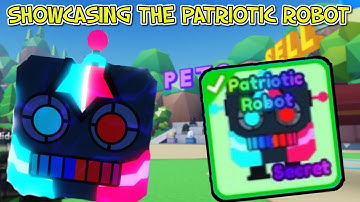 SHOWCASING NEW PATRIOTIC ROBOT IN MINING SIMULATOR SIMULATOR 2 ( 1 IN 20 MILLION )