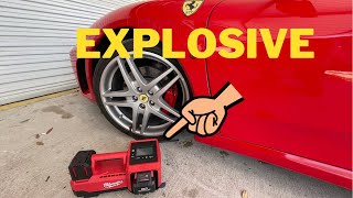 Milwaukee M18 Inflator destroys everything