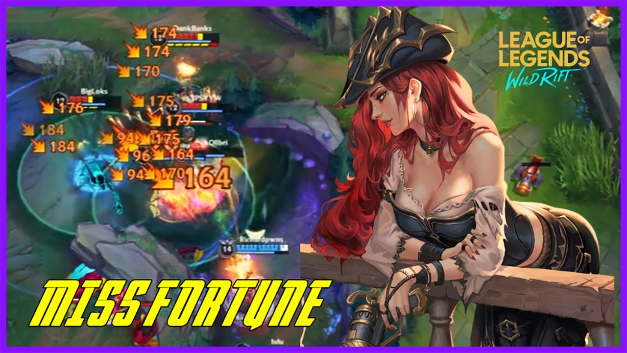 Wild Rift MISS FORTUNE Montage - Best MISS FORTUNE Plays | LoL Wild Rift Montage