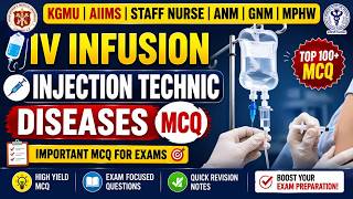 Most Important Mcqs For Ossc Nursing Officer, Kgmu, Rml, And Aiims Norcet Exams