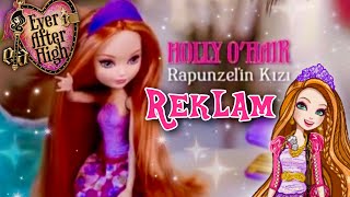 Trke Ever After High Muhteem Sal Holly Ohair Oyun Seti Reklam Playset Hairstyling Commercial