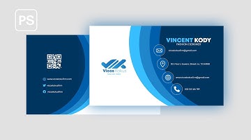 Business Card Design with Bleed Complete Process A - Z in Photoshop